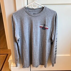 Salty Crew Heather Gray Long Sleeve Tee